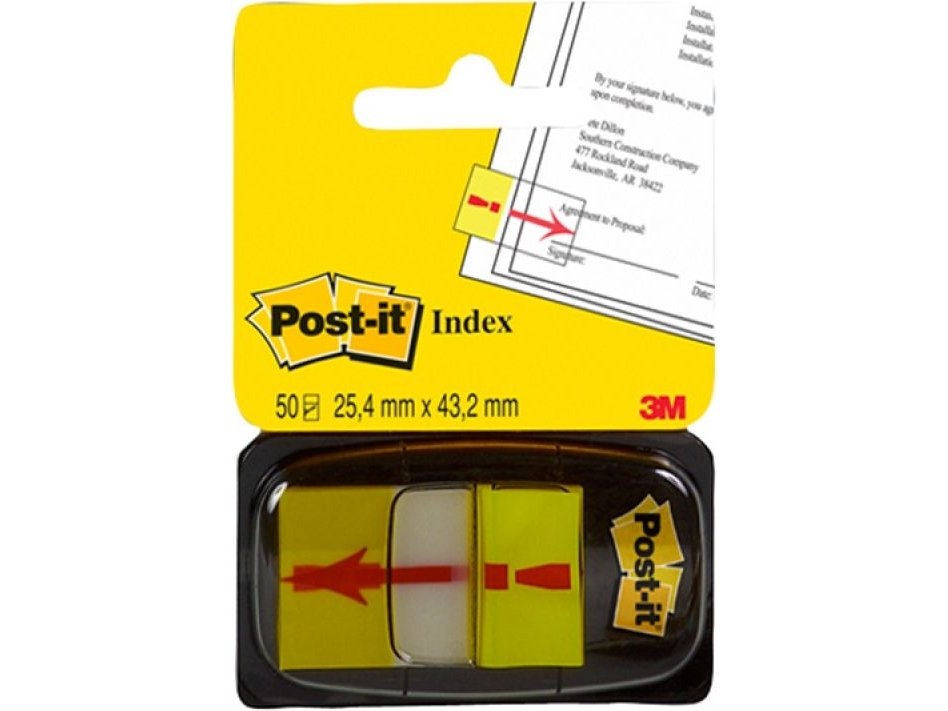 Post-it Index Faner 680 25x43